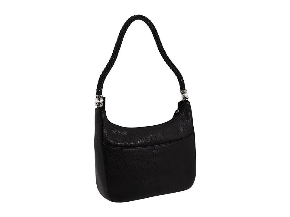 Brighton Barbados Ziptop Hobo -Black - Image 10